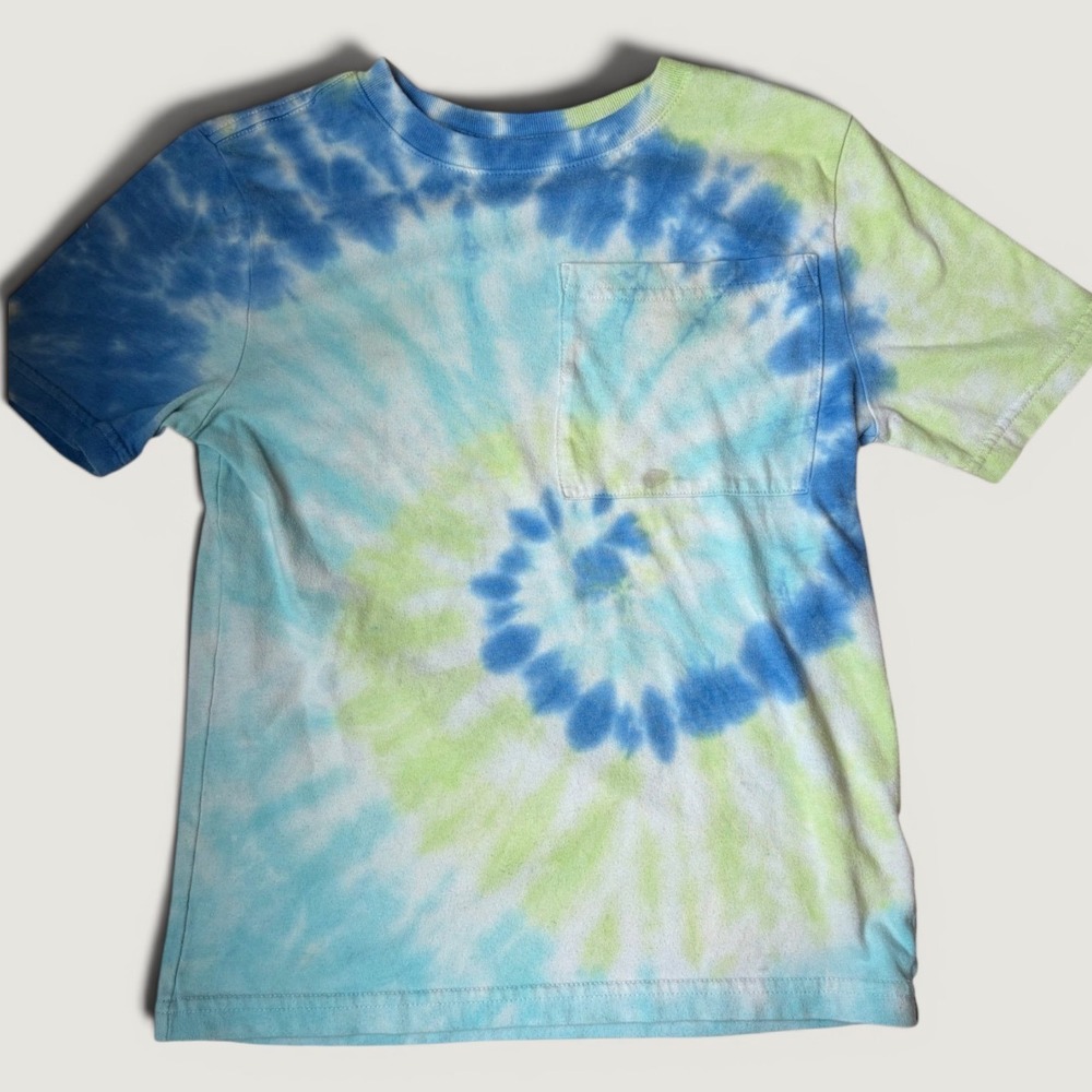 Kids Y2K Size Small Tie Dye Tee / Hippie Boho